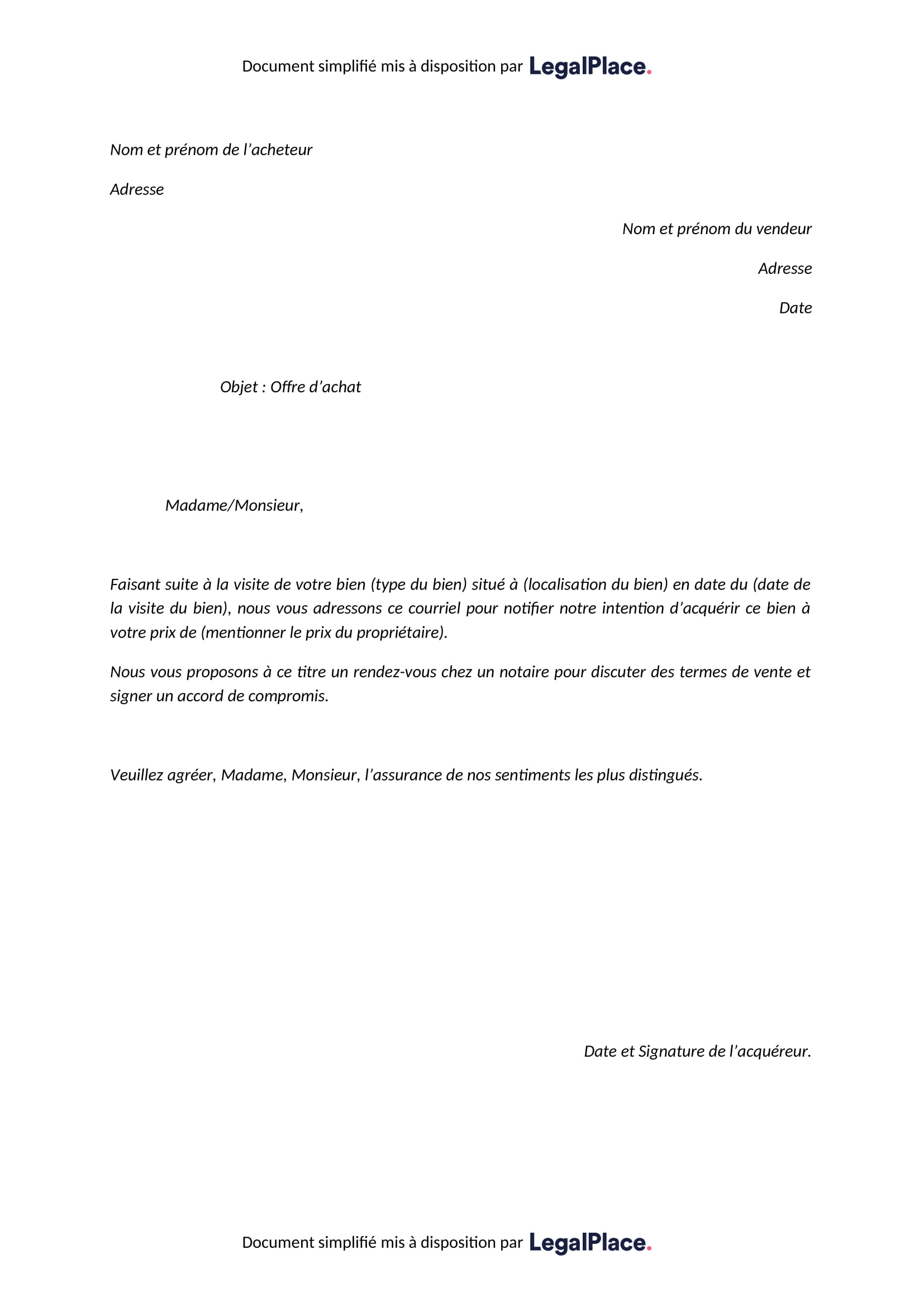 découvrez notre guide complet sur l'offre d'achat : conseils, étapes clés, erreurs à éviter et modèles pour réussir votre acquisition immobilière en toute sérénité.